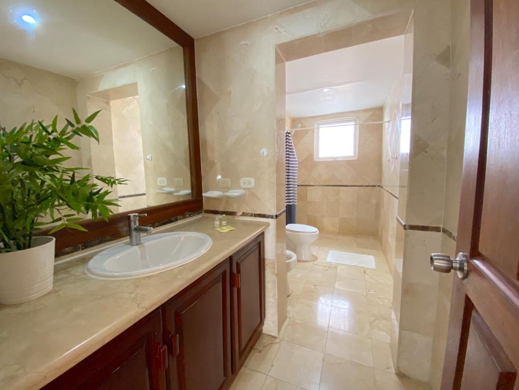 Blue Ocean Beachfront Villas & Apartments - Wifi, Pool, Bbq, Playa Los Corales 蓬塔卡纳 外观 照片